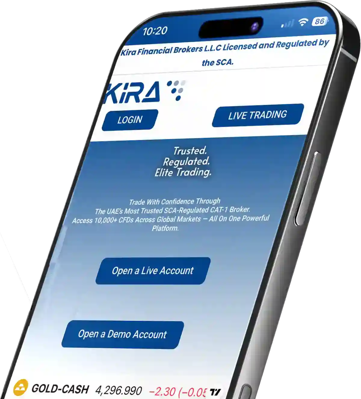 Kira Trading App